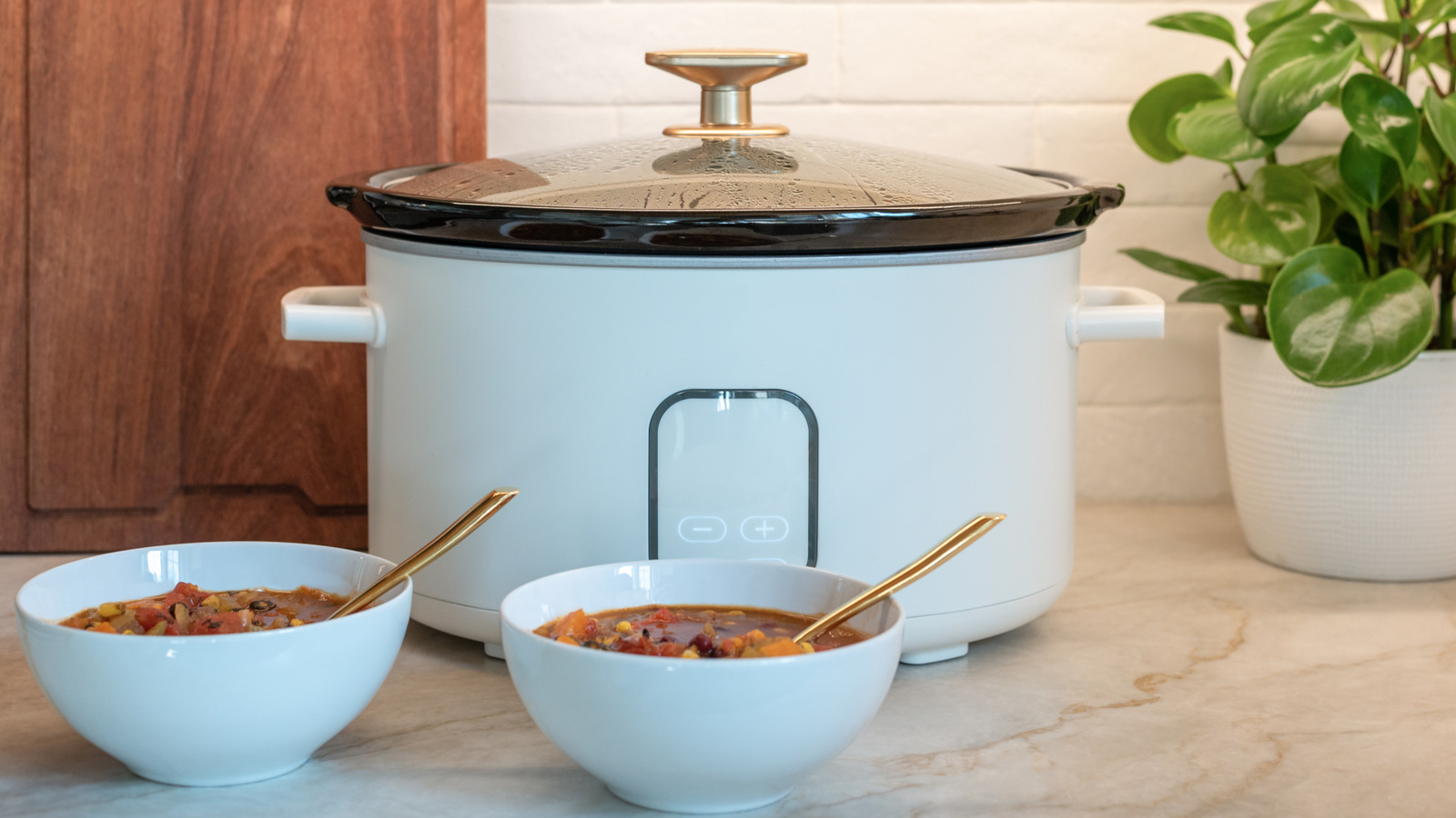 The 2-Second Slow Cooker Trick That Prevents Moisture (Aka Flavor) From Escaping