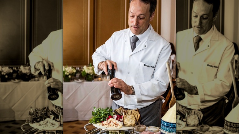 Butter service garni being served at Quality Bistro
