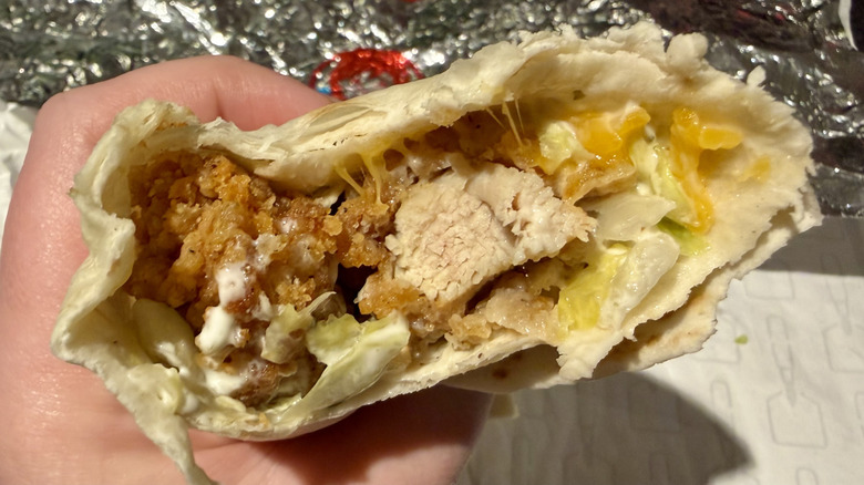 Wendy's Chicken Tenders Ranch Wrap