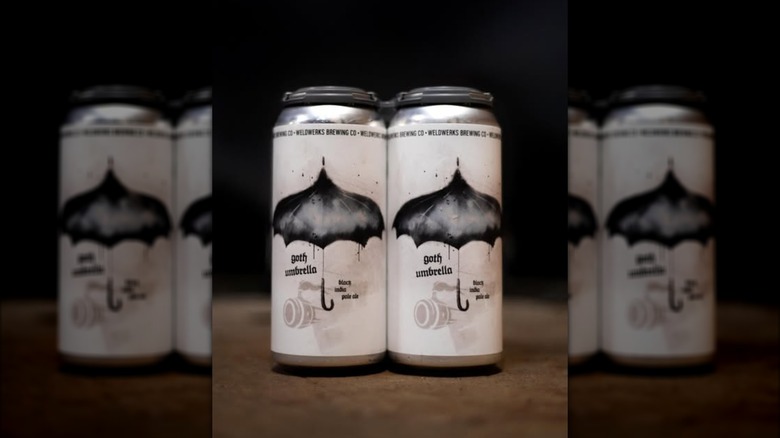 Two Goth Umbrella cans