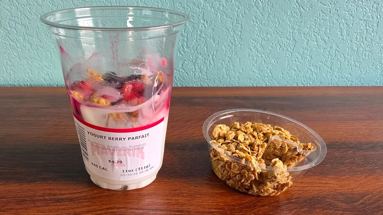 A Maverik Gas Station Yogurt Berry Parfait