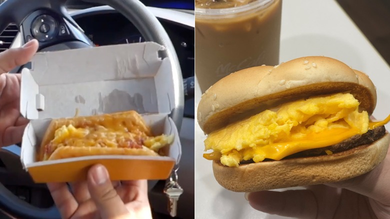 Waffle Taco and McMuffin