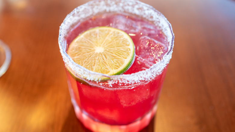 Margarita cocktail on a table