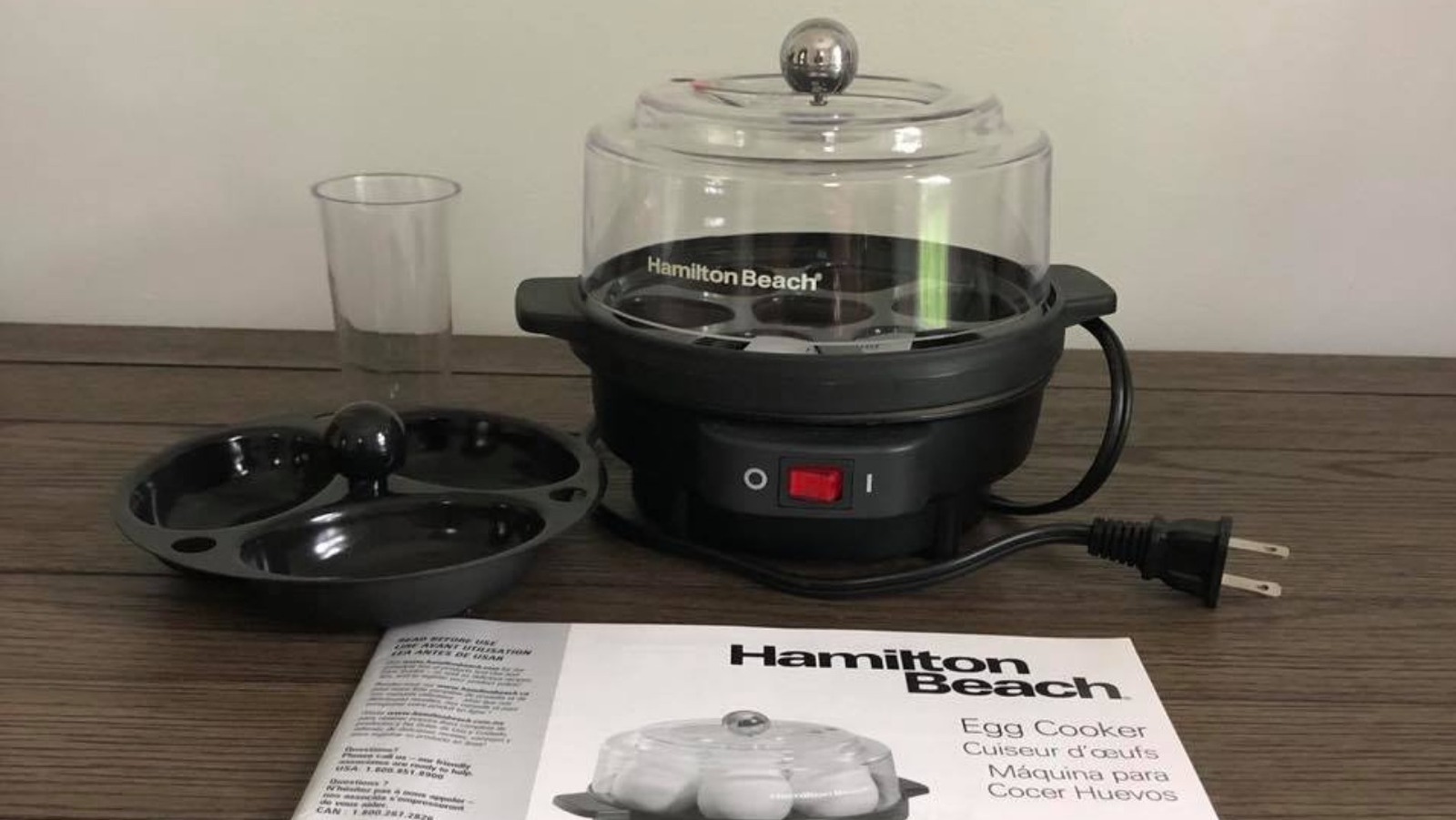 Best Buy: Hamilton Beach Egg Cooker Black 25500