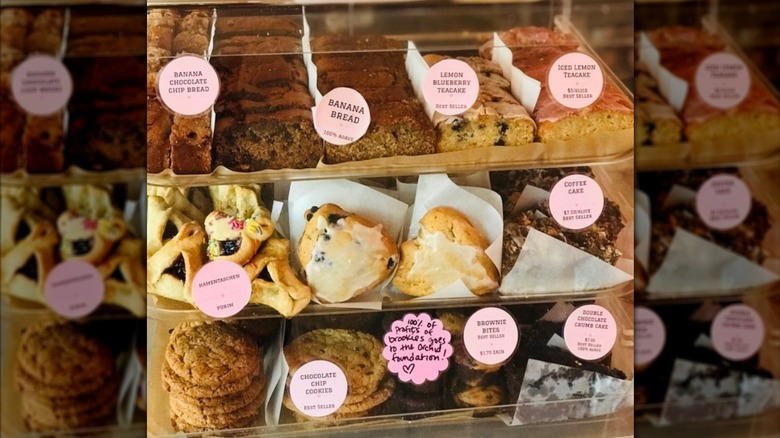 display of gluten-free treats from Erin McKenna's bakery
