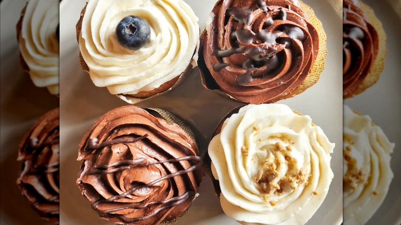multiple cupcakes from Levant Bake Shop
