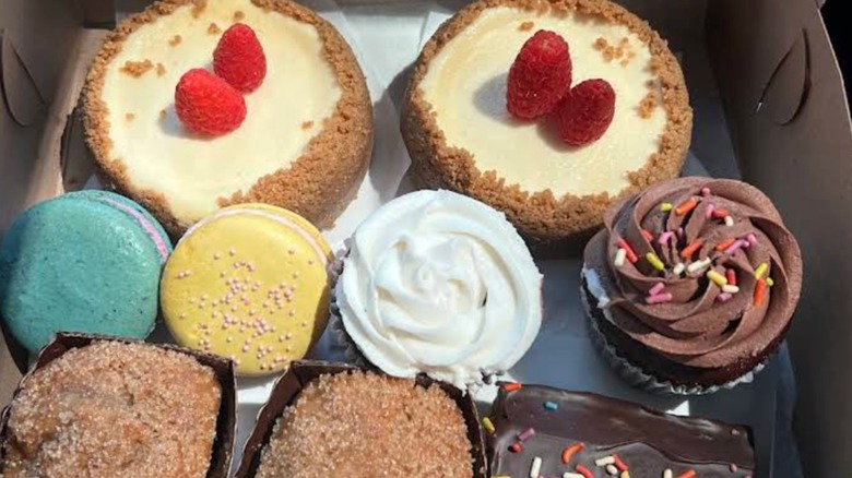 gluten-free cheesecake and other baked goods from Twice Baked Baking Company