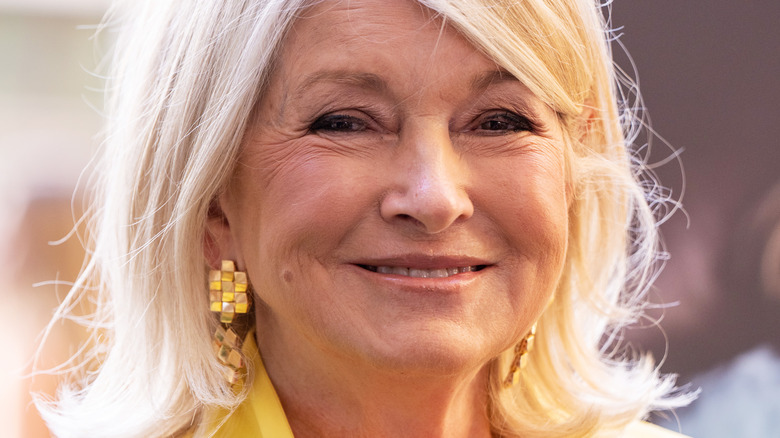 Close up of Martha Stewart