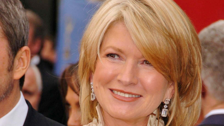 Close up of Martha Stewart in 2006