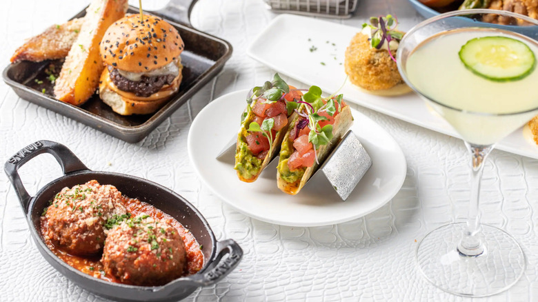 STK Steakhouse happy hour menu items