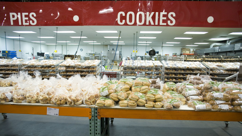 Fresh baked good on sale at Costco
