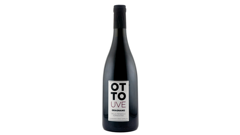 bottle of Salvatore Martusciello 'Otto Uve' Rosso Frizzante sparkling red wine