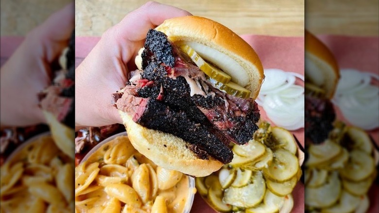 brisket sandwich