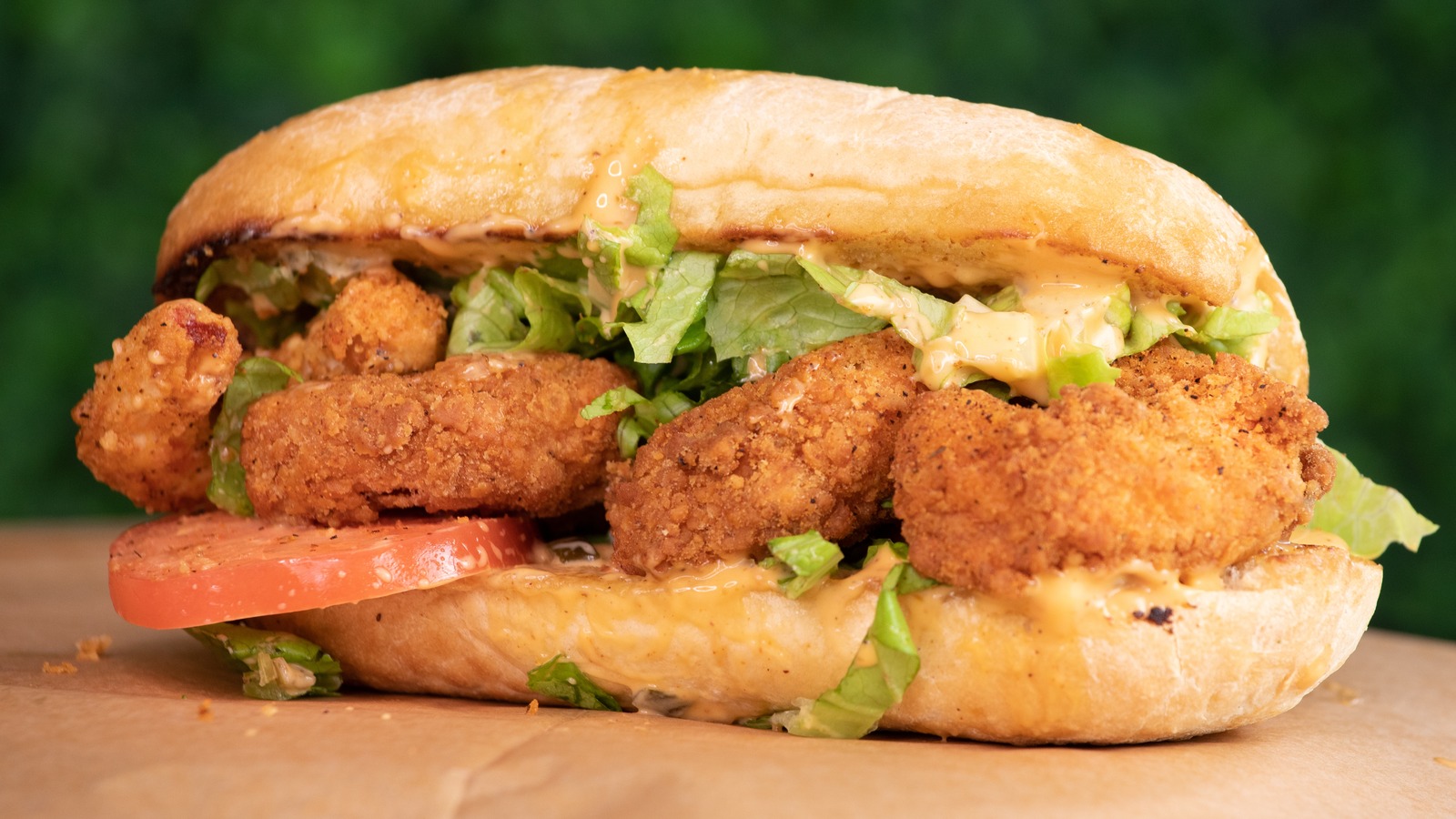 The Absolute Best Bread For Shrimp Po Boy Sandwiches