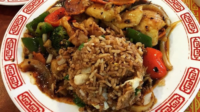 Cantonese lunch combo