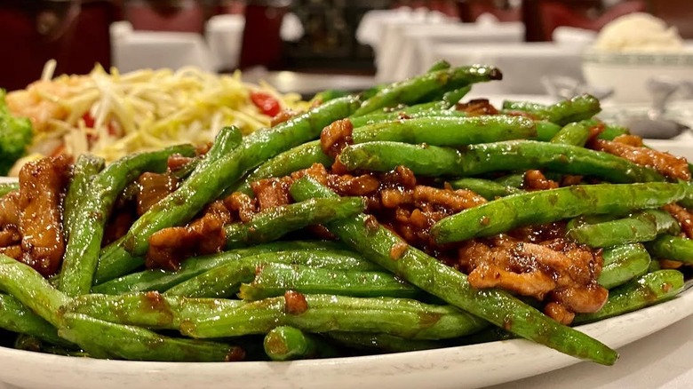 Asparagus dish from Peking Gourmet Inn