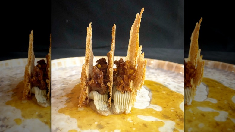 An elaborate dish served at Stages at One Washington