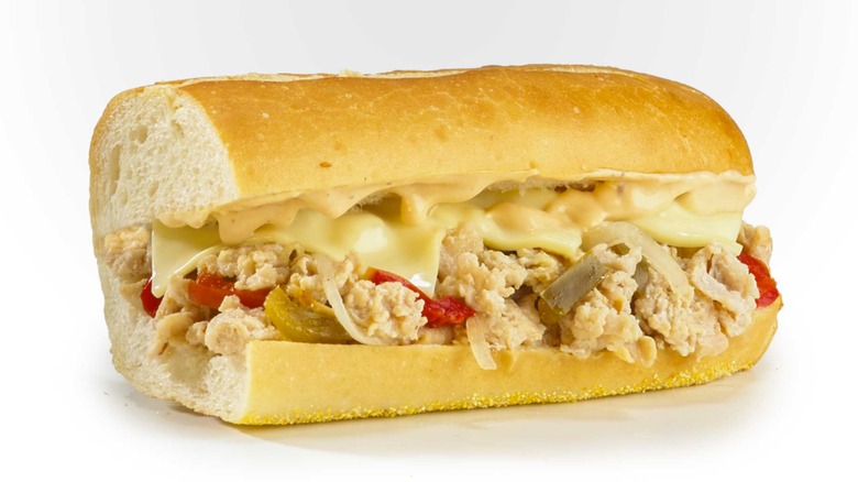 Jersey Mike's Chipotle Chicken Cheese Steak sub