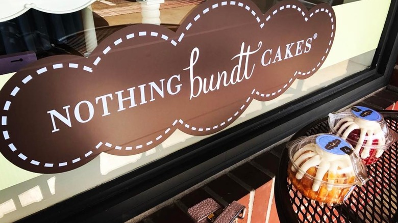 Nothing Bundt Cakes sign