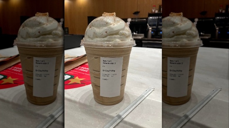 Chestnut Praline Frappuccino