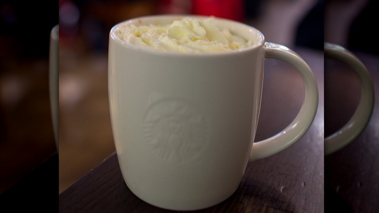 Starbucks white chocolate mocha