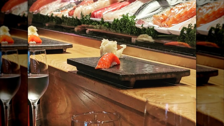 Tableside nigiri, omakase-style