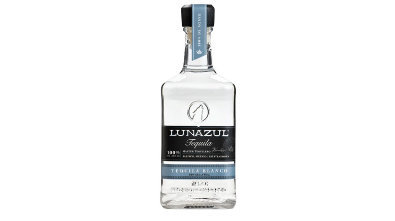 Bottle of Lunazul Tequila Blanco