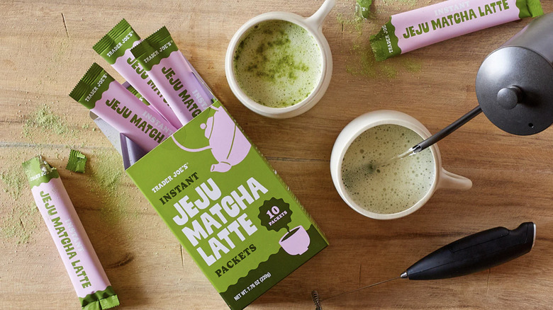 Trader Joe's Instant Jeju Matcha Latte Packets