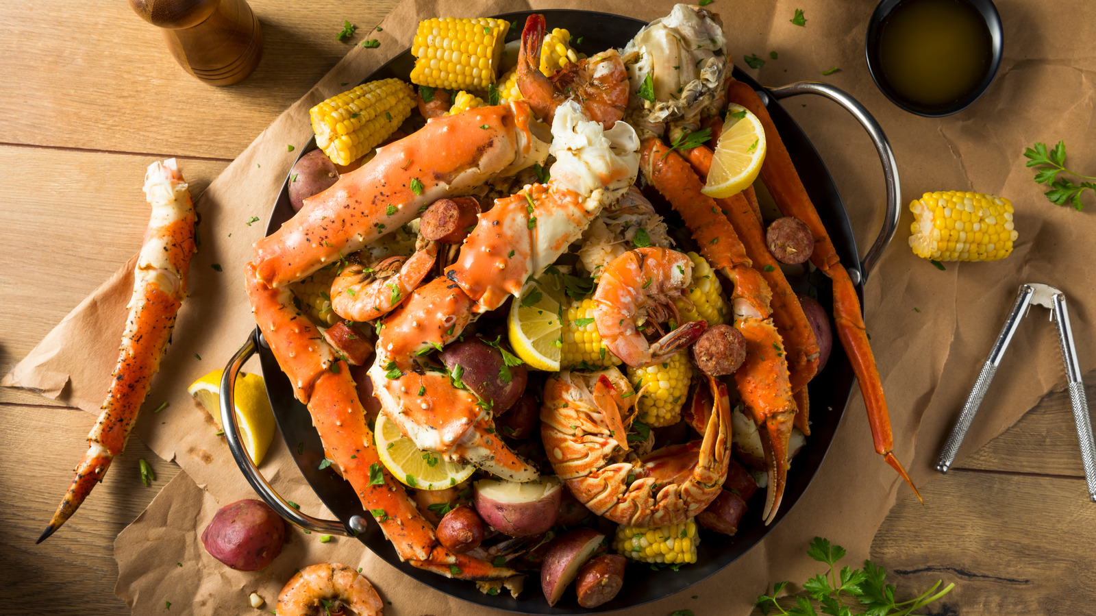 The Absolute Best Ways To Reheat A Seafood Boil