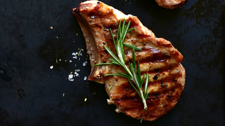 pork chops with rosemary