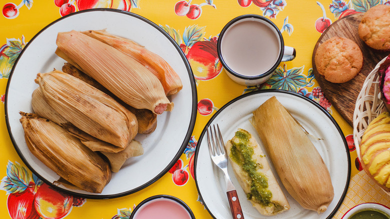 plate of tamales