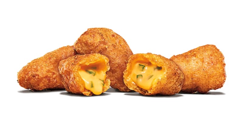 Stock image of Burger King's Jalapeño Cheddar Bites