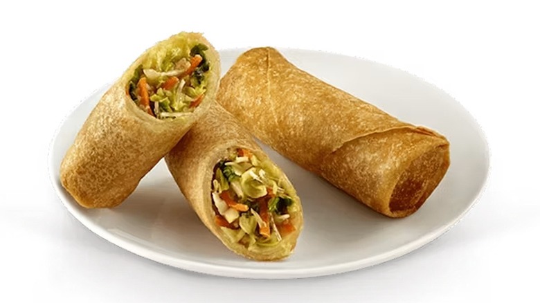 Stock image of Veggie Spring Rolls from Panda Express