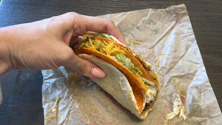 Nacho Cheese Doritos Cheesy Gordita Crunch