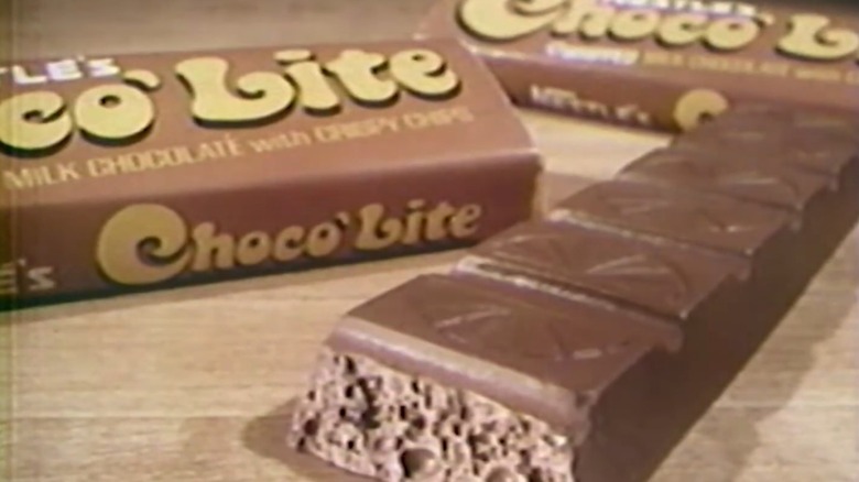 Choco'Lite bars wrapped and unwrapped