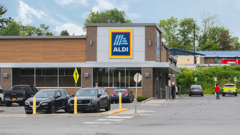 An Aldi store exterior