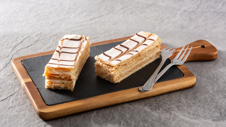 Slices of mille-feuille