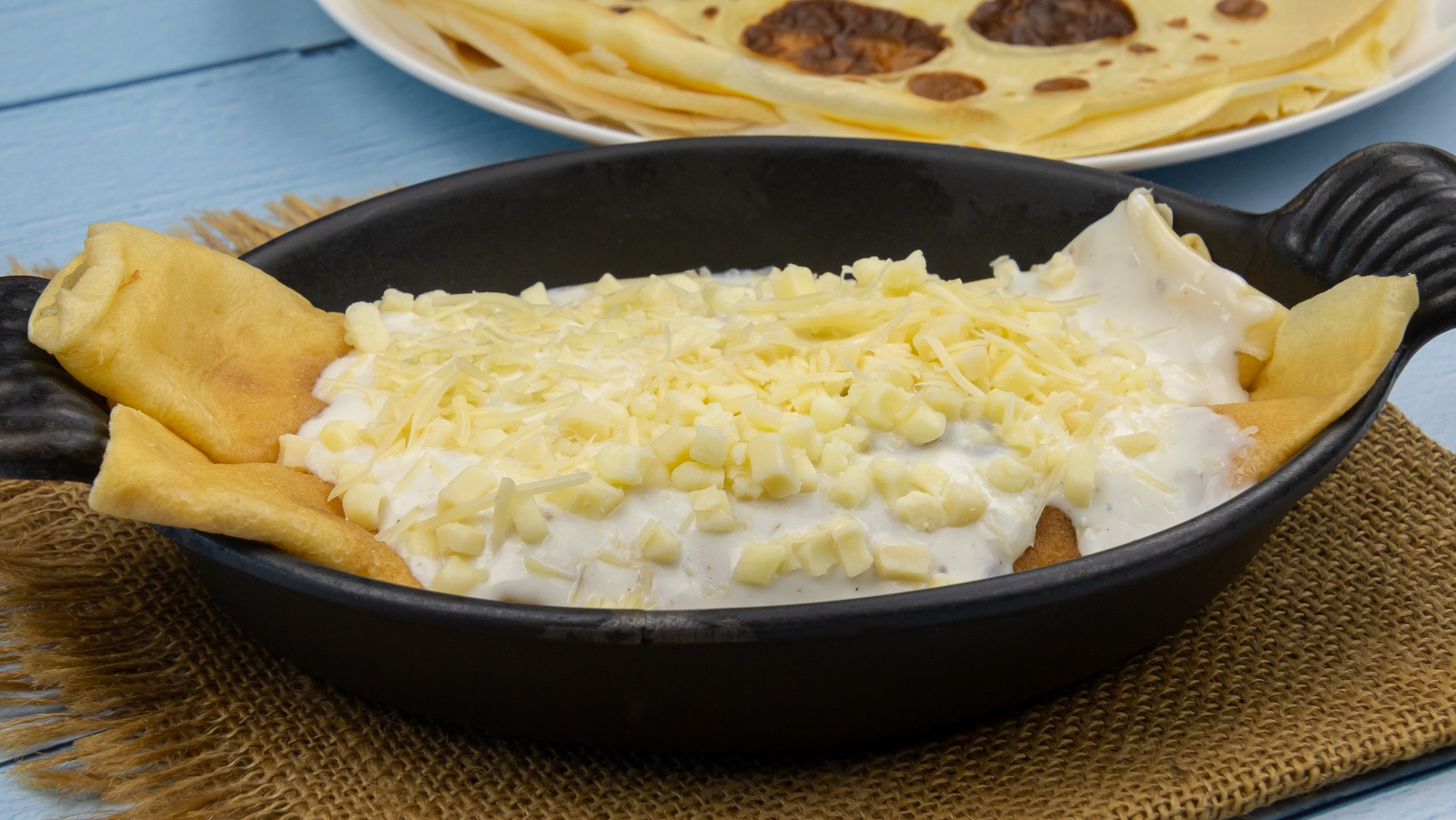 The Baking Staple You Need For NoFrills Savory Crepes