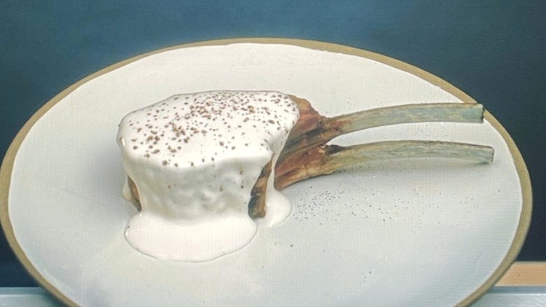 Lamb with tonnato sauce in "The Bear" Season 5