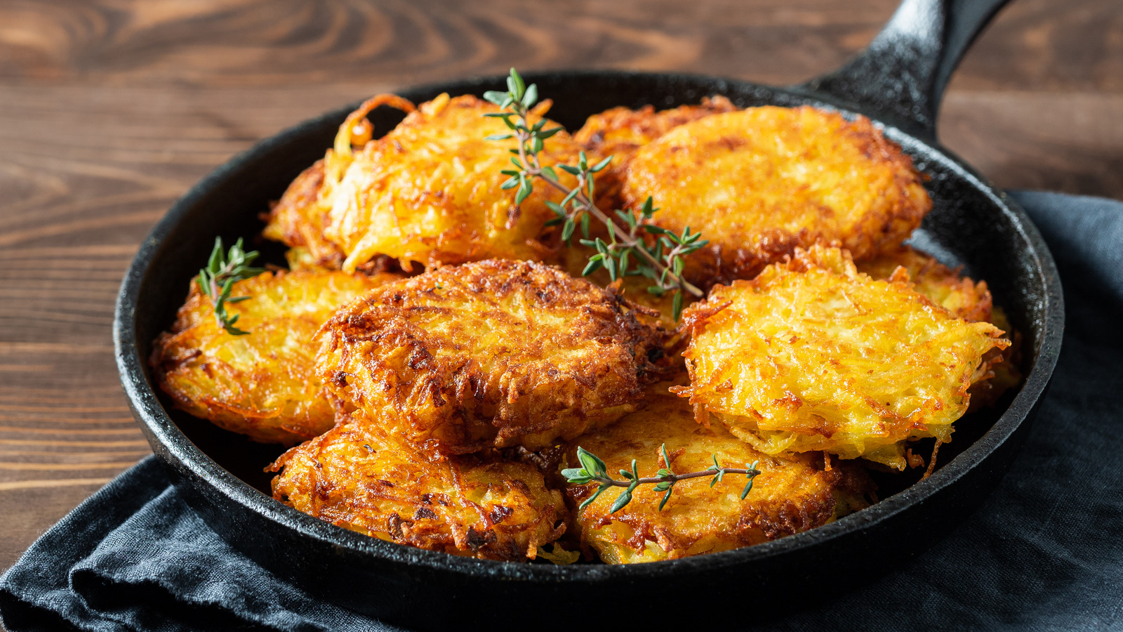 The Benefit Of Cooking Latkes In A Cast Iron Skillet