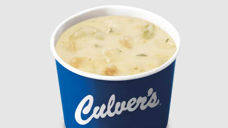 Product image of Culver's Boston clam chowder soup