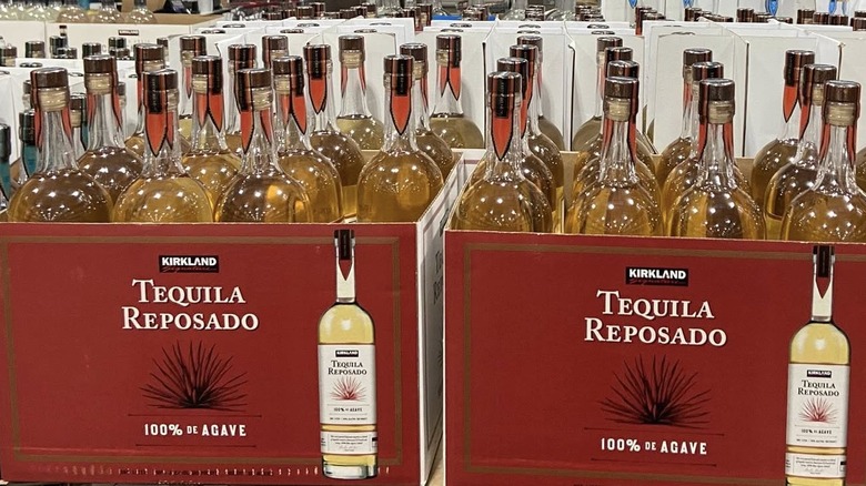 Boxes of Kirkland Signature Tequila Reposado
