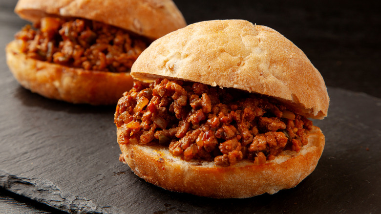 sloppy Joe sandwiches