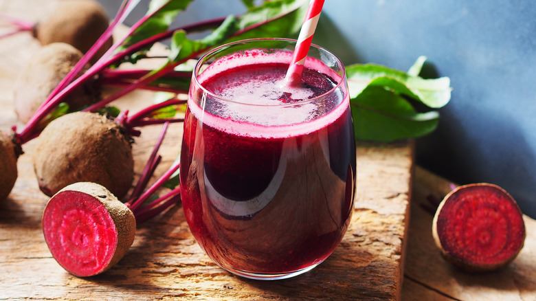 beet juice and raw beets