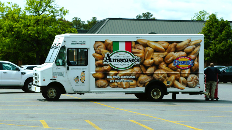 Amoroso's bread delivery truck
