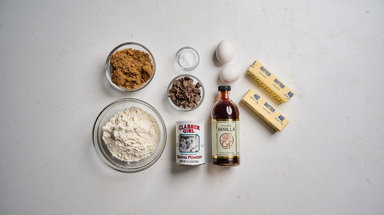 ingredients on a table