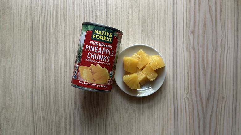 can of Native Forest Organic pineapple