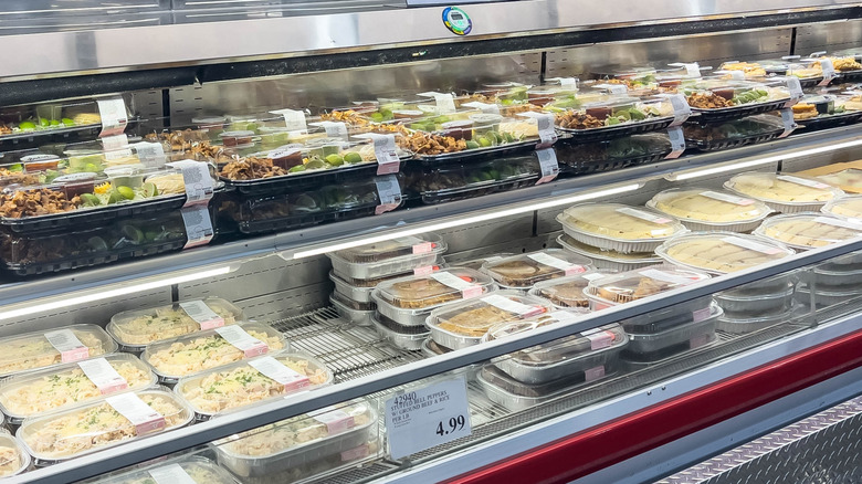 Deli section of Costco store