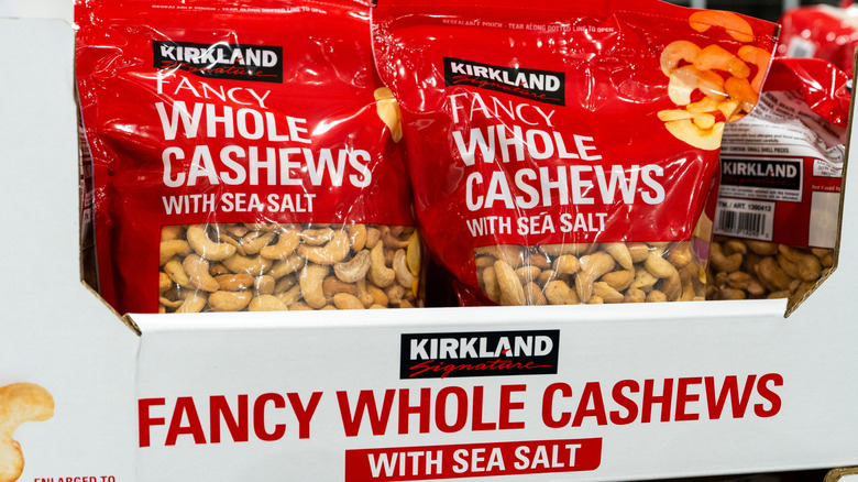 Costco's bulk packages of nuts
