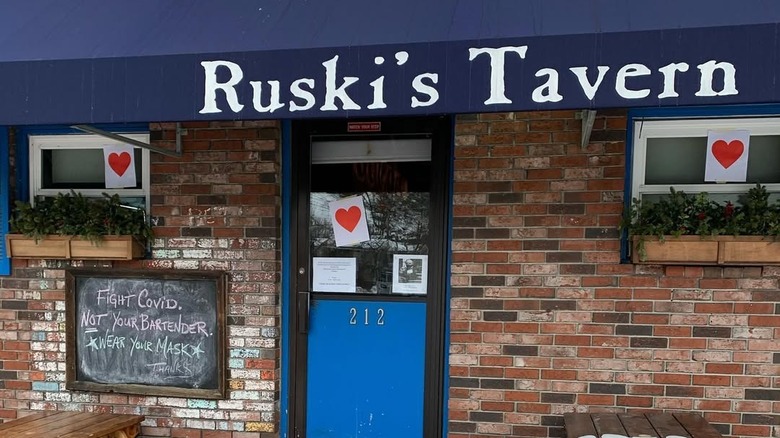 Outside of Ruski's Tavern